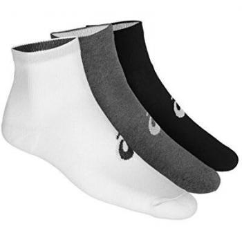 Asics Quarter Chaussettes 3 Paires Gris