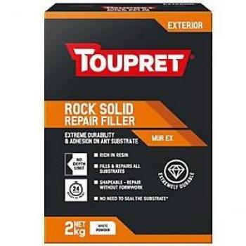 Toupet Exterior Rock Solid Repair Filler 2kg
