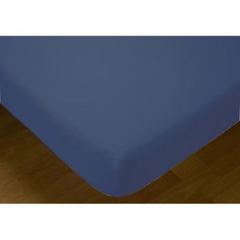Sábana Bajera Ajustable Happy Home Azul 105 Cm