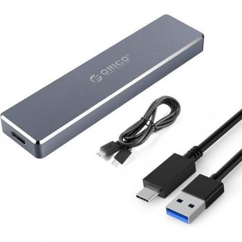 ORICO M2 SSD Hülle – USB 3.1 Gen 2 Typ‑C, 10 Gbps, UASP, SATA/PCIe Kompatibel