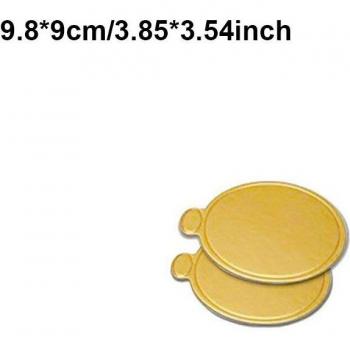 100pcs Golden Cake Boards