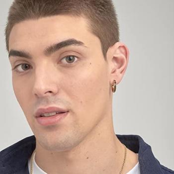 Brosway Boucles d’oreilles en or massif avec éclat de zircone BIK121
