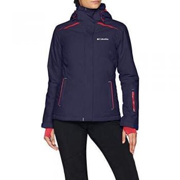 Columbia Damen Winterjacke, On the Slope, wasserdicht, Nylon, Blau, XS