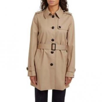 Tommy Hilfiger Heritage Single Trenchcoat – WW0WW24966 – Beige – Regular Fit – Damen