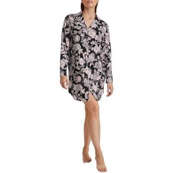 CALIDA Langarm-Nachthemd Moonlight Dreams für Damen, aus TENCEL™ Modal und Seide