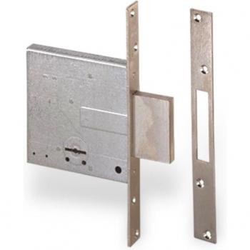 Cerradura de doble paletón para madera 50 mm