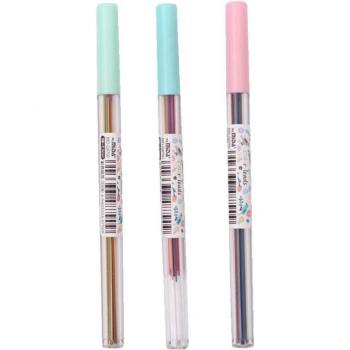 15Pcs Colorful Sketching Pencil Lead Refills 0.5/0.7mm