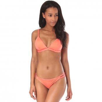 Chiemsee Damen Badeanzug mit besonderer Rückenlösung, Orange (417 Desert Flower), XL