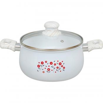 Tazón Showa Retro Wahei Freiz 20 cm, Cerámica Blanca