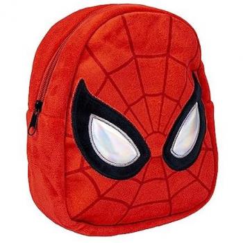 Sac à dos kid Spiderman rouge, tissu doux – CERDA
