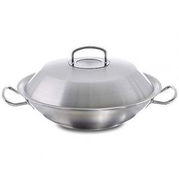 Fissler Original‑Profi Collection: große Edelstahl‑Wok‑Pfanne