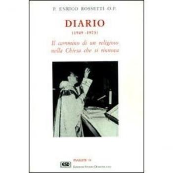 Diario. Il cammino di un religioso nella Chiesa che si rinnova