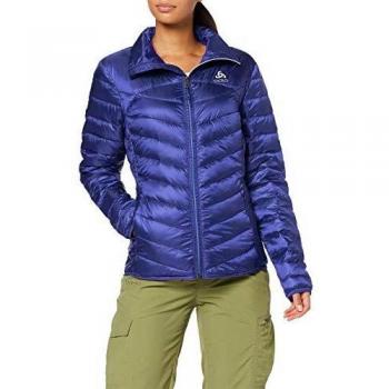 Blouson Chaude Insolée Cocoon N-THERMIC Odlo, Taille L, Bleu Clématite, Femme