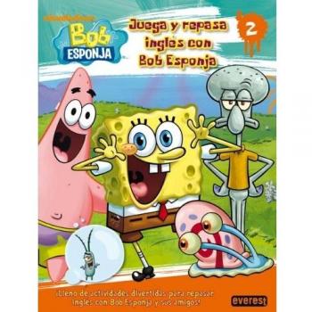 Juega y repasa inglés con Bob Esponja. Nivel 2 (Bob Esponja / Libros de colorear con actividades)