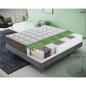 Matelas Relaxation 140x200 cm Ressorts Ensachés 25 cm