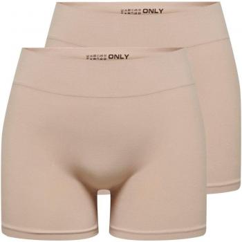 ONLY Hotpants »ONLVICKY S-LESS MINI SHORTS 2-PACK«, (Zweierpack)
