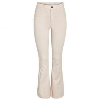 Jeans Noisy May Oatmeal 25 con Vita Alta