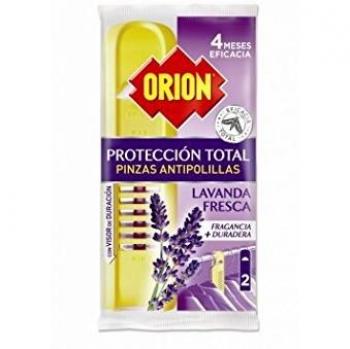 PINZAS ANTIPOLILLAS LAVANDA ORION