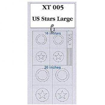 Kit Accessoires US Stars Large 1/35 Eduard