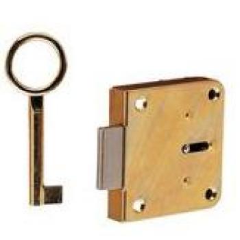 Serratura Mobile 500x30 mm – Chiave Zama A42 Oro