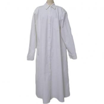 Vestido Casual Longo con Camisa por Encima de la Rodilla