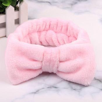 Rich Elastic Hair Headdress with Bowknot
