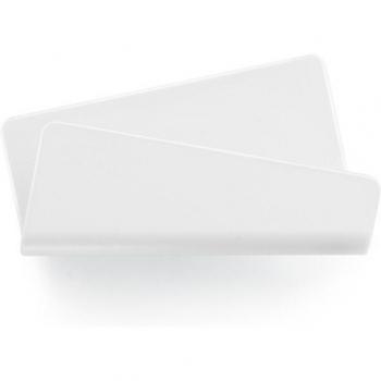 Organisateur de salon pour TV/DVD/magnétoscope, blanc et noir, avec support