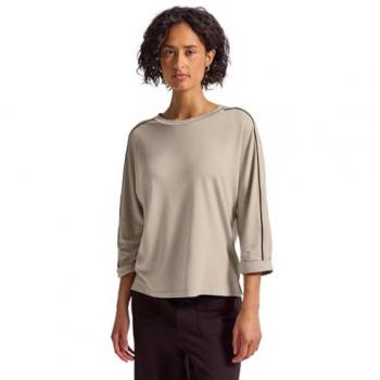 Street One Shirt Nera a Righe 3/4