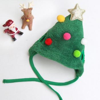 Bavoir triangle de Noël pour animaux