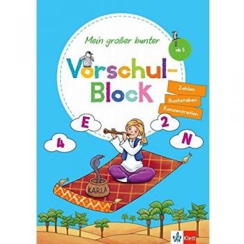 Klett Mein großer bunter Vorschul-Block