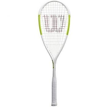 Tempest Pro Squash‑Schläger – Wilson, Unisex, kopflastig, Weiß/Grün – WR006610H0