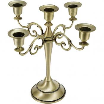 Mesa de Comedor Candelabro de 5 Luces