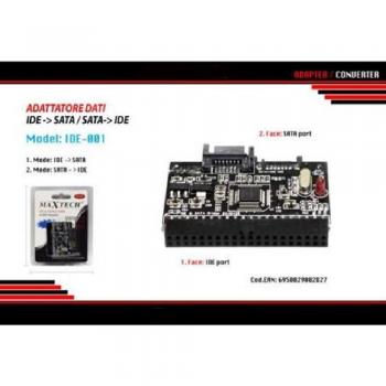 Converter Interno IDE‑SATA MaxTech Bidirezionale Ide‑001