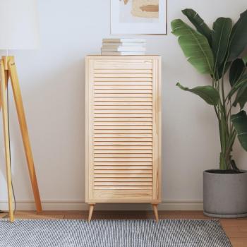 VidaXL Puerta de armario de lamas de madera de pino maciza 99,3x49,4 cm