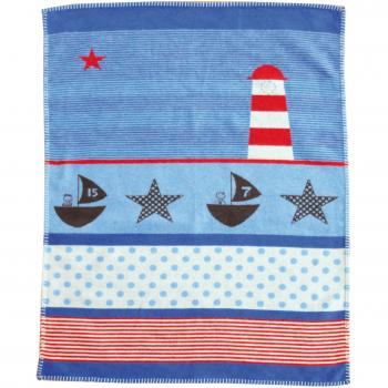 David Fussenegger Lena BW Kinderdecke 75 x 100 cm