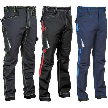 Pantalone da lavoro Montijo – colori Blu Navy e Azzurro, taglia 38 FR / 44 EU