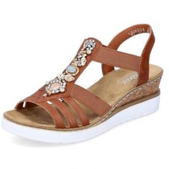 Rieker FSK Sandalen mit elastischen Bändern