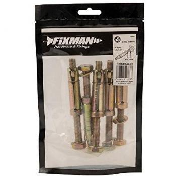 Masonry Shield Anchor Bolts M10x108mm (Pack of 5)