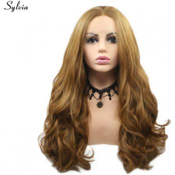 Long Blonde Body Wave Lace Front Wig for Drag Queen Makeup