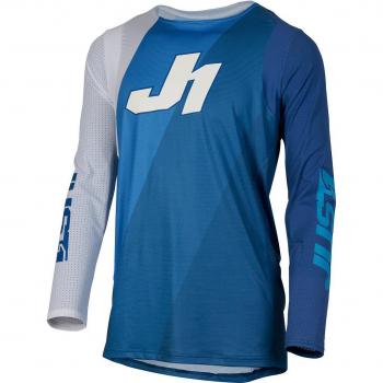 Just1 J‑Flex MX T-shirt Blanc-Bleu S