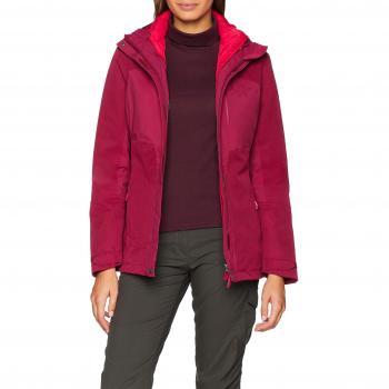 Miskanti 3‑in‑1 Damenjacke – Farbe Passion Fruit, EU36