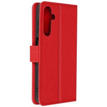 Funda de Seguridad Roja con Tarjetero y Barra de Soporte Vídeo para Samsung Galaxy A05s