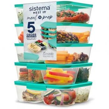 Sistema Nest It Frischhaltedosen 5er Set 1,19 l