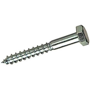 Tornillo cabeza hexagonal 10x60 mm 100 uds