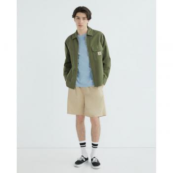 Carhartt WIP Pantalón Corto Hombre Beige No Vaquero