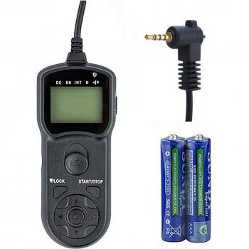 JJC-Intervalómetro DMW-RSL1 con temporizador y mando a distancia para Panasonic S5