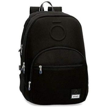 Mochila Doble Compartimento Enso Basic Negra 25.02L