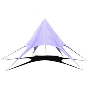 VidaXL Hexagonal Star Garden Pavilion 14m