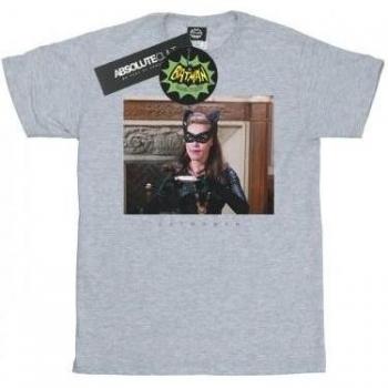 DC Comics Catwoman Photo Cotton Boyfriend T-Shirt for Women