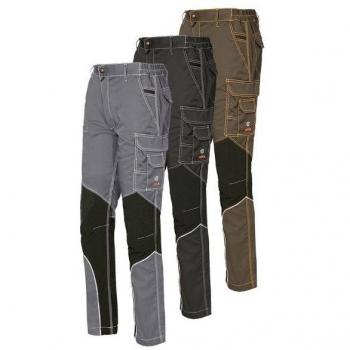 Pantalón Stretch Beige/Negro 8730C T-S